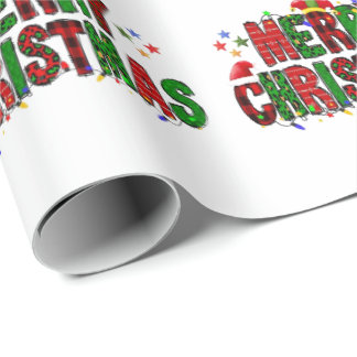 Christmas Print  Wrapping Paper