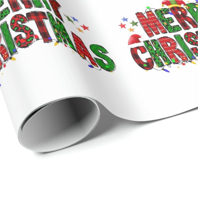 Christmas Print  Wrapping Paper (Roll Corner)