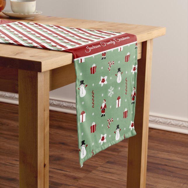 Christmas Prints Medium Table Runner (In Situ)