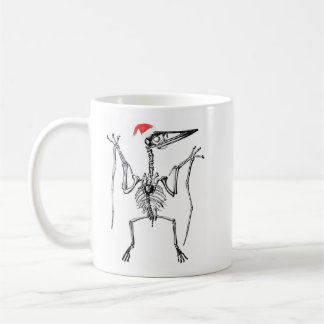 Christmas Pterodactyl Coffee Mug