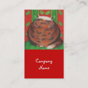 Christmas Pud business card template