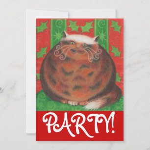 Christmas Pud party invitation