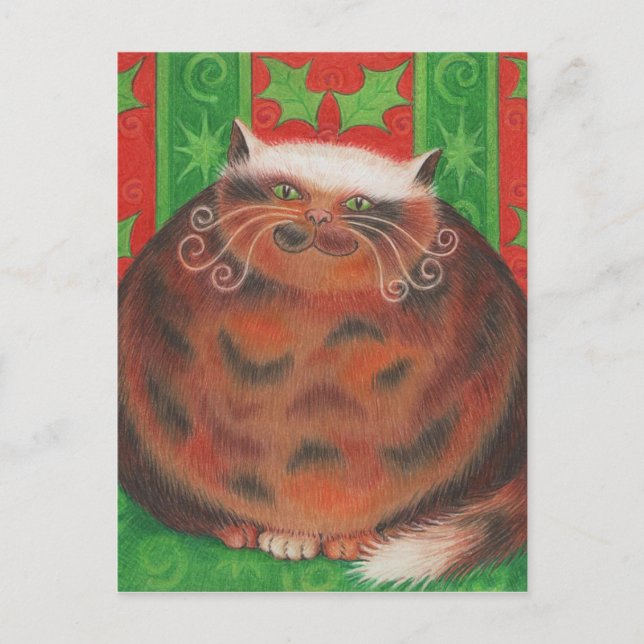 Christmas Pud postcard (Front)