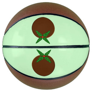 Christmas Pudding Basketballs