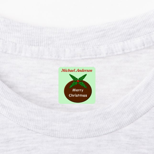 Christmas Pudding Custom (Affixed)
