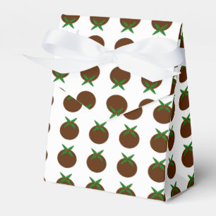 Christmas Pudding Favour Box
