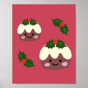 Christmas Pudding Poster