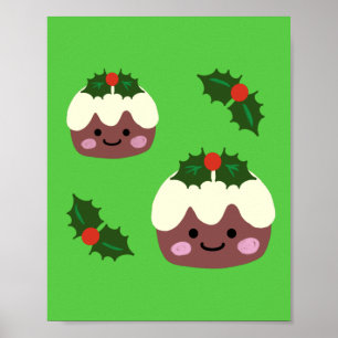 Christmas Pudding Poster