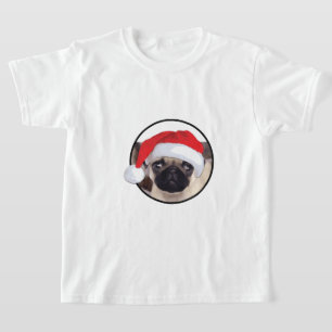 Christmas Pug - Kids' Basic T-Shirt