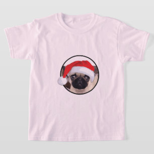 Christmas Pug - Kids' Basic T-Shirt