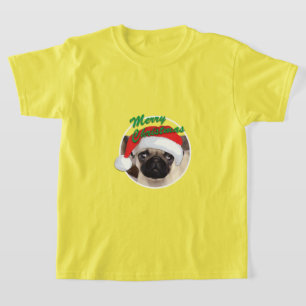 Christmas Pug - Kids' Basic T-Shirt