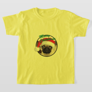 Christmas Pug - Kids' Basic T-Shirt
