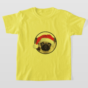 Christmas Pug - Kids' Basic T-Shirt