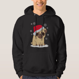 Christmas Pug (red) Classic T-Shirt 271 Hoodie