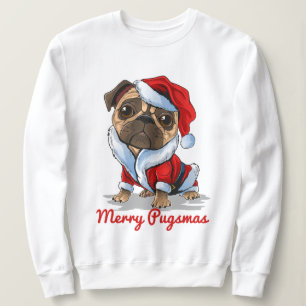 Christmas Pug Sweatshirt