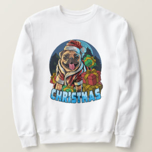 Christmas Pug Sweatshirt