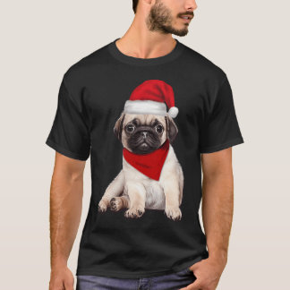 Christmas Pug T-Shirt