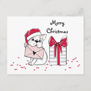 Christmas Pup Postcard