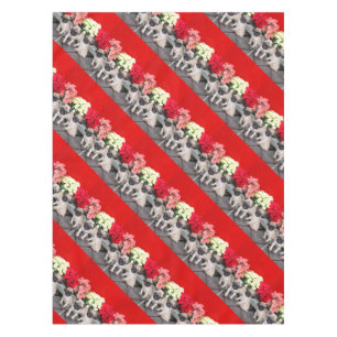 Christmas puppies table cloth