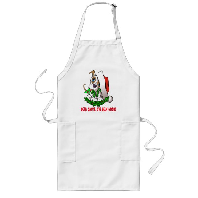 Christmas Puppy Apron (Front)