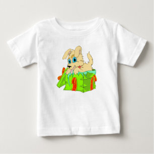 Christmas Puppy Baby T-Shirt