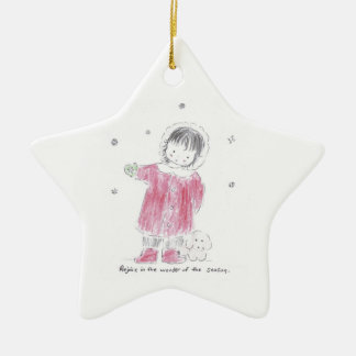 Christmas_puppy Ceramic Tree Decoration