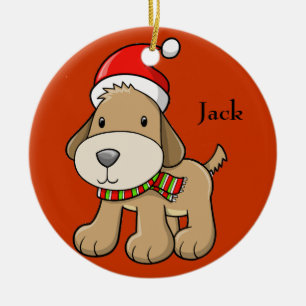 Christmas Puppy "Jack" Ornament