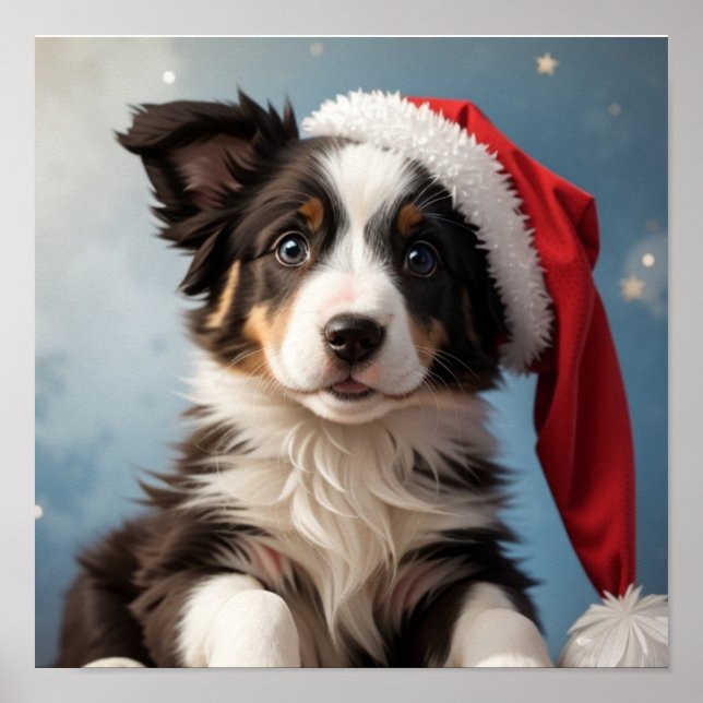 Christmas Puppy Poster (Front)