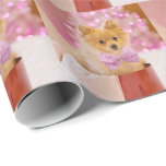 Christmas Puppy Wrapping Paper<br><div class="desc">Christmas Puppy</div>