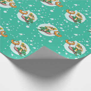 Christmas Purrmaids Wrapping Paper