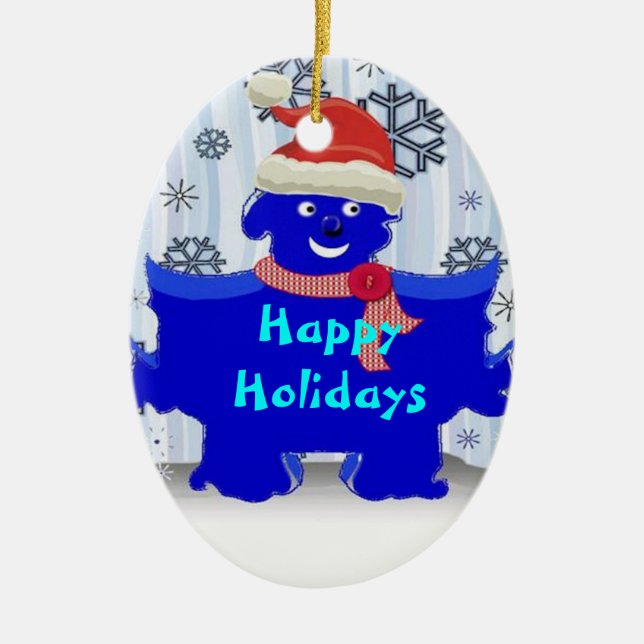 Christmas Puzzle Ornament (Front)