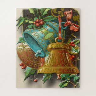 Christmas puzzle vintage bells