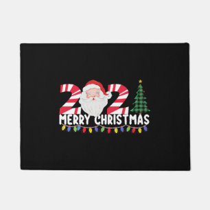 Christmas Pyjamas Matching Family Christmas Doormat