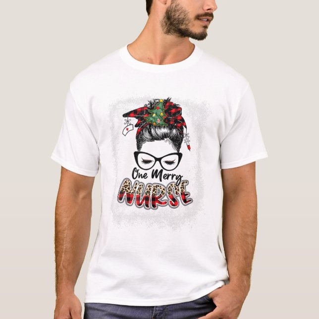 Christmas Pyjamas Nursing T-Shirt (Front)