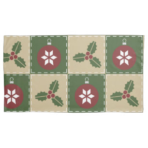 Christmas Quilt Pillowcase