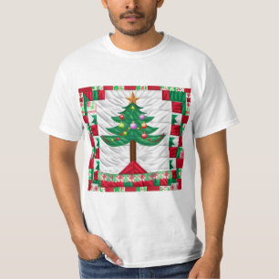 Christmas quilting Christmas Tree Quilting, T-Shirt
