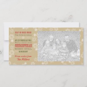 Christmas Quote Photo Card