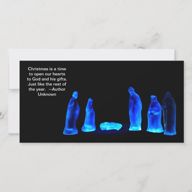 Christmas Quotes 5 Holiday Card (Front)