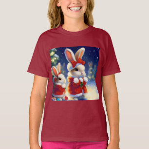 Christmas Rabbit 3 T-Shirt