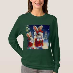 Christmas Rabbit 3 T-Shirt