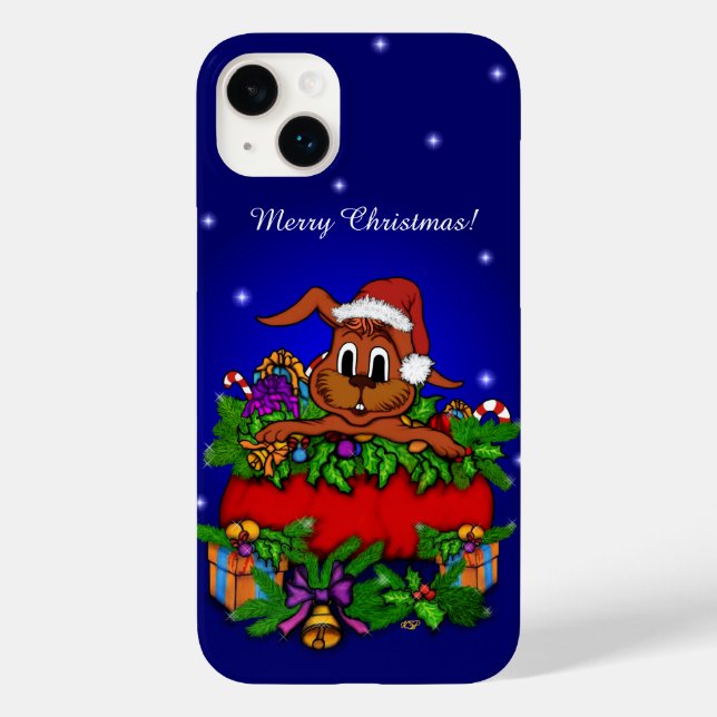 Christmas Rabbit Case-Mate iPhone Case (Back)
