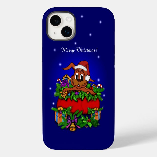 Christmas Rabbit Case-Mate iPhone Case (Back)