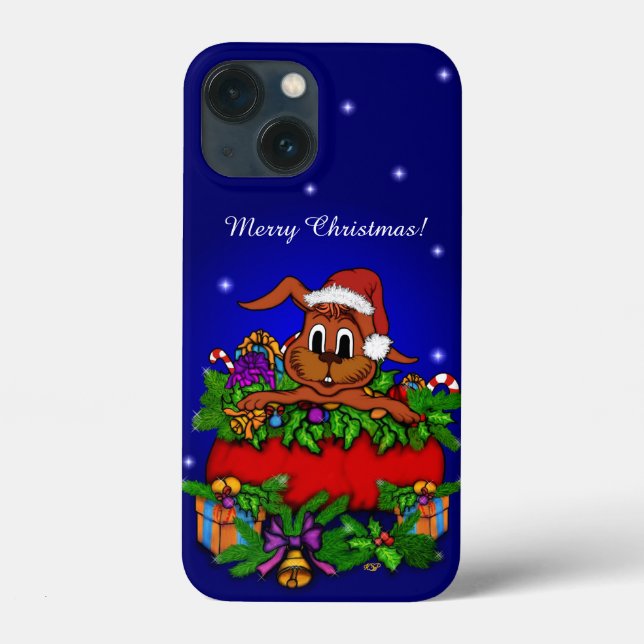 Christmas Rabbit Case-Mate iPhone Case (Back)