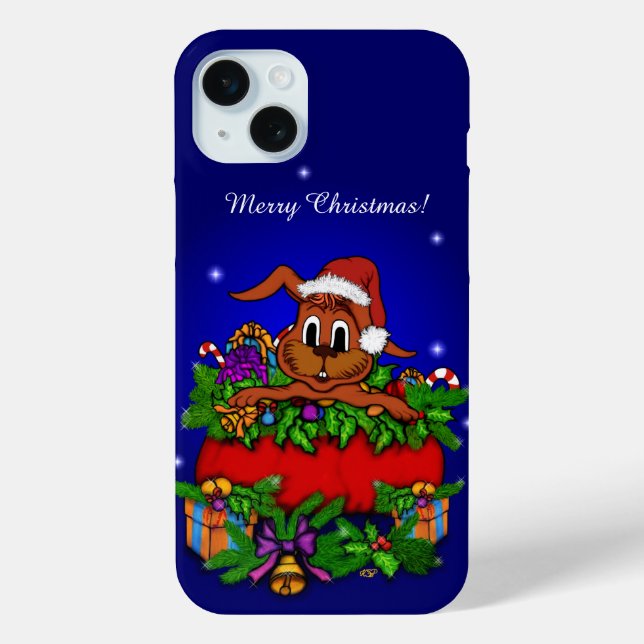 Christmas Rabbit Case-Mate iPhone Case (Back)