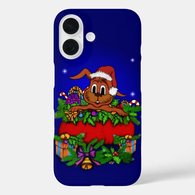 Christmas Rabbit Case-Mate iPhone Case (Back)