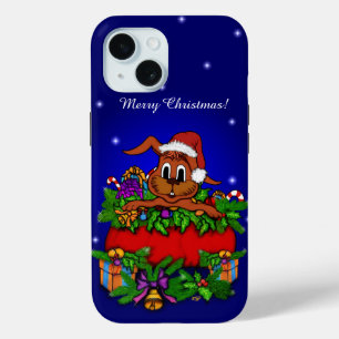 Christmas Rabbit iPhone 15 Case