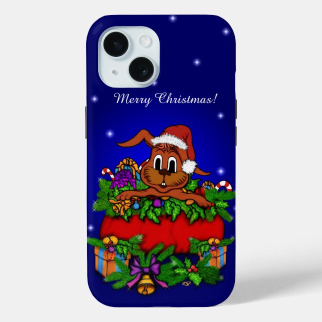 Christmas Rabbit Case-Mate iPhone Case (Back)
