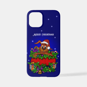 Christmas Rabbit iPhone 12 Mini Case