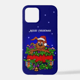 Christmas Rabbit iPhone 12 Pro Case