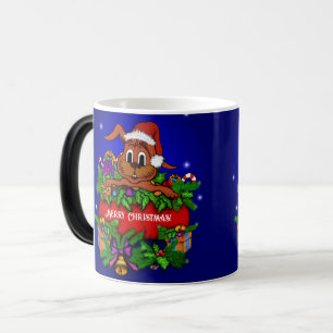 Christmas Rabbit Magic Mug